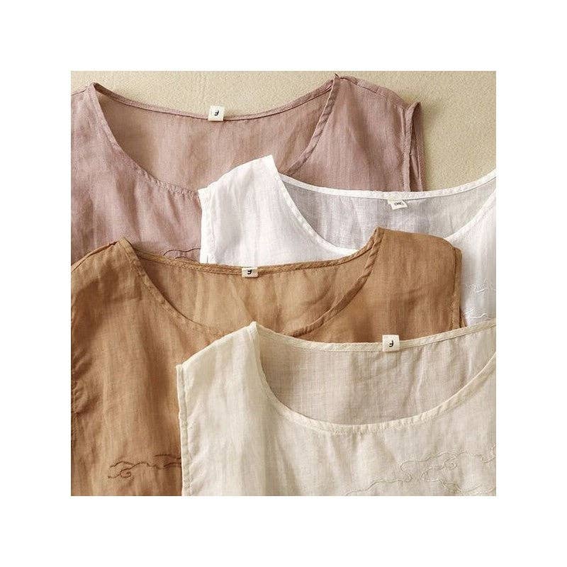 Embroidered Soft Top