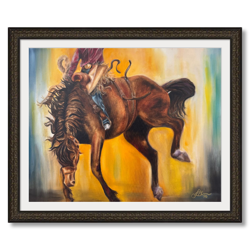 Bronco - Archival Paper & Canvas Prints