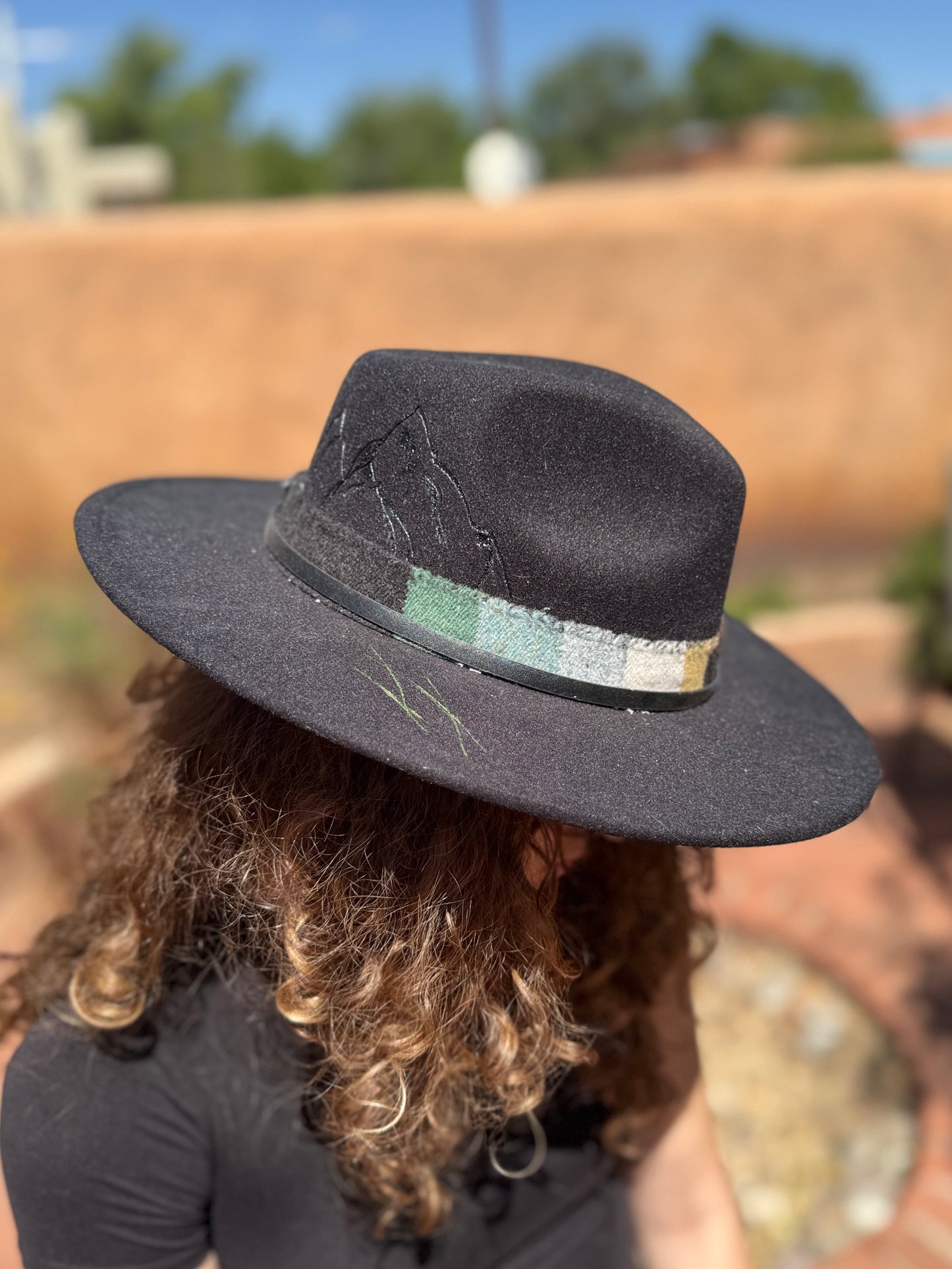 Midnight Trail Handcrafted Western Hat