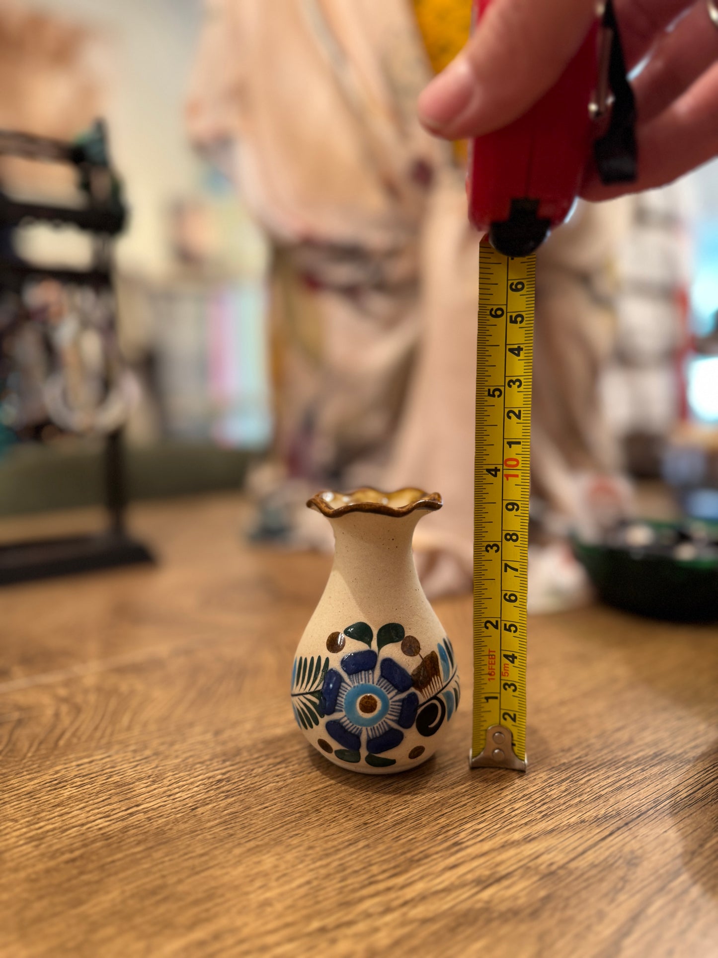 Hand Crafted Small Mexican Vase