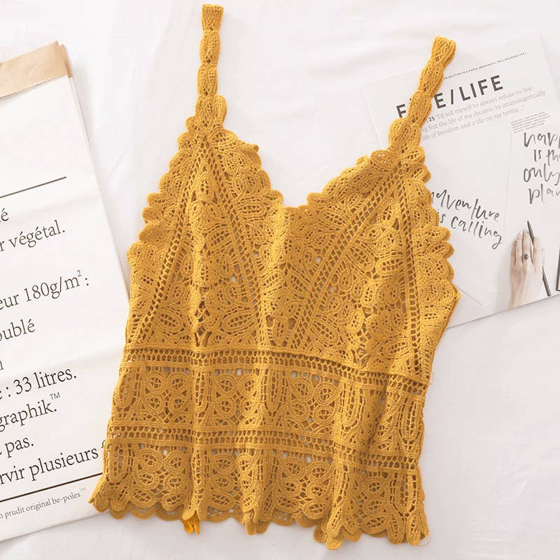 Boho Crochet Lace Top