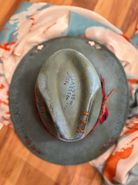 Sagebrush Story Handcrafted Western Hat