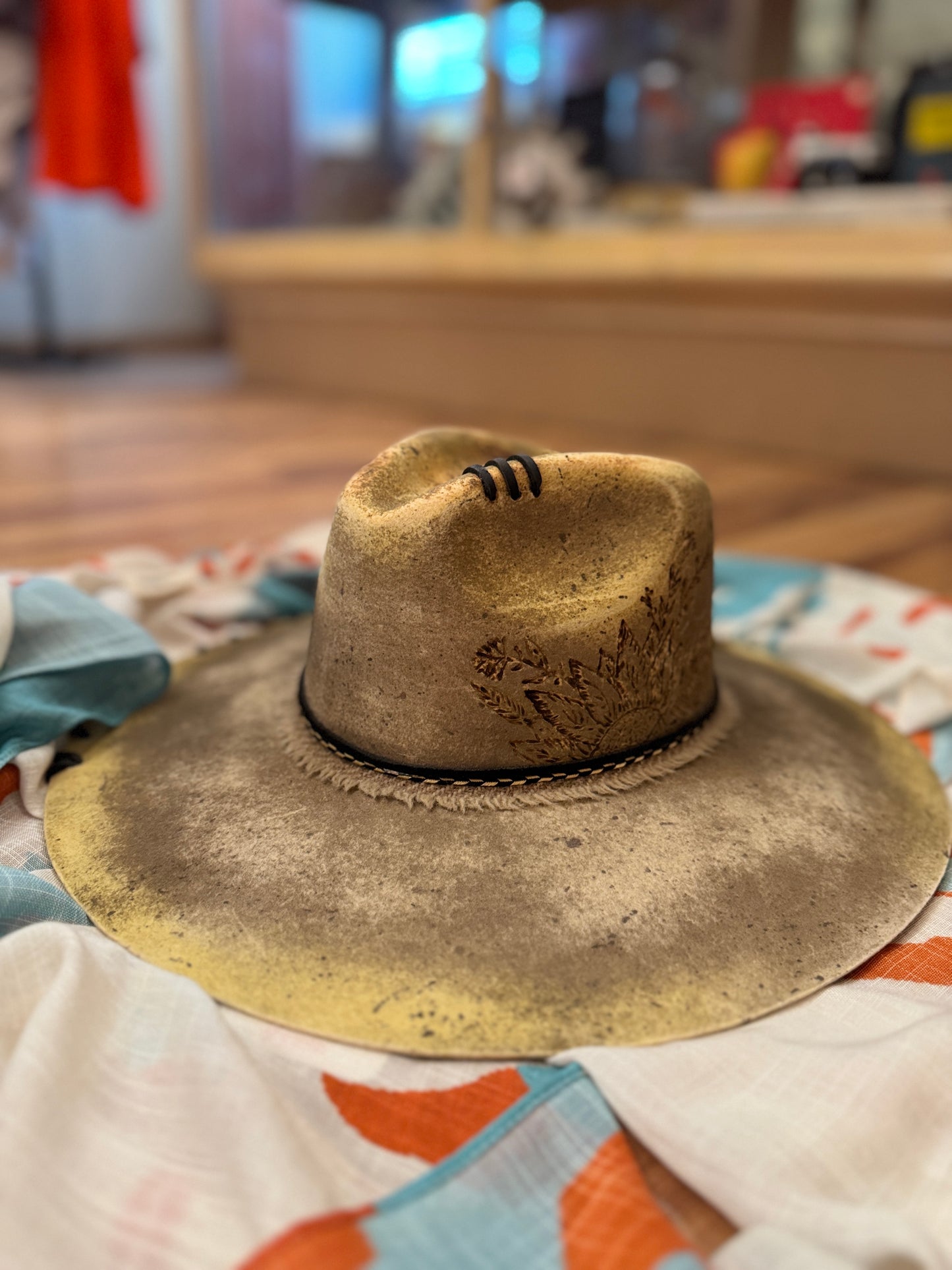 Sunbaked Trail Handcrafted Western Hat