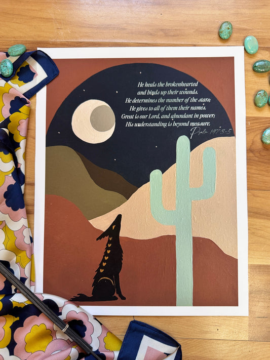 Known in the Quiet- Scripture Print