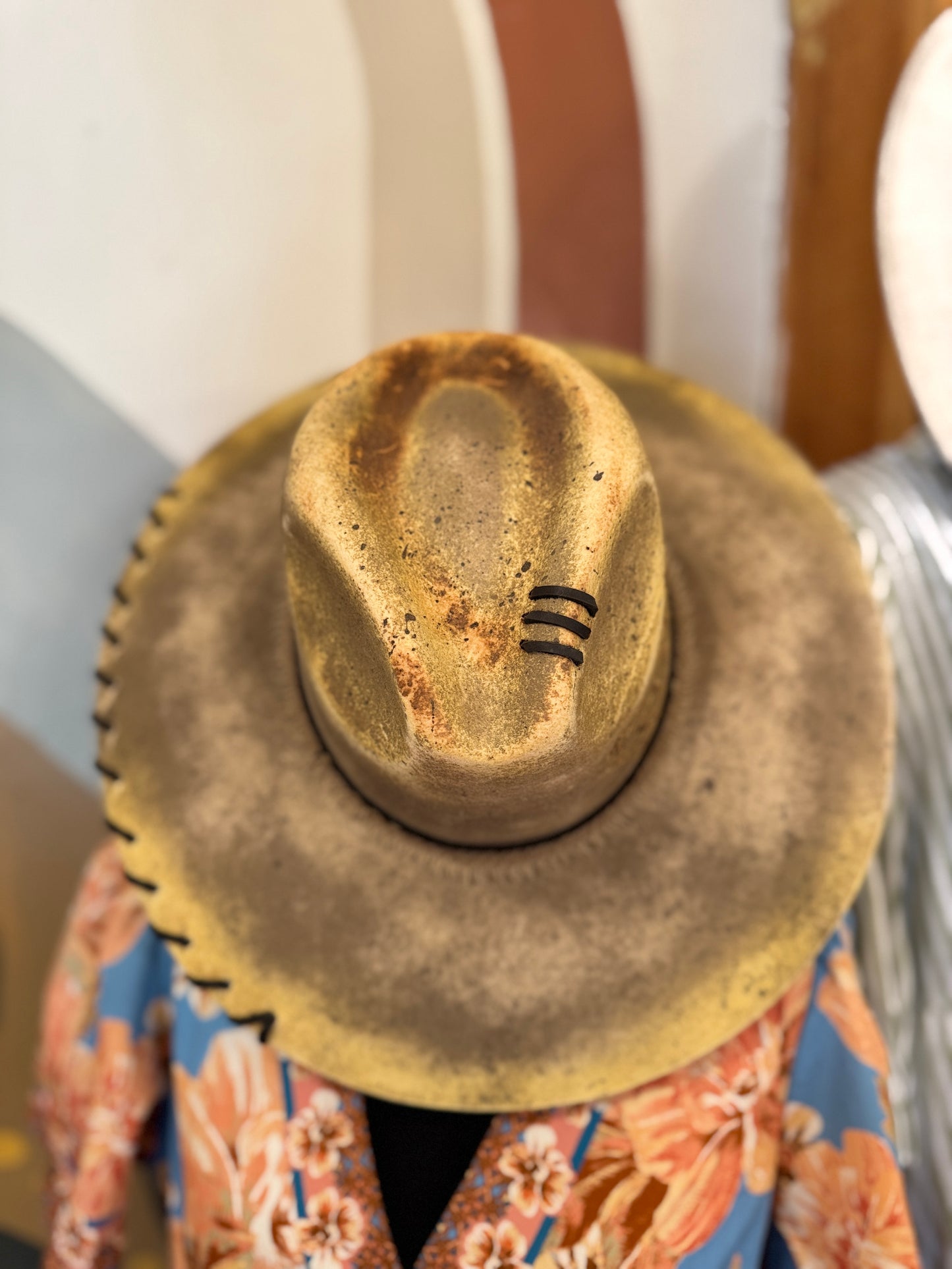 Sunbaked Trail Handcrafted Western Hat