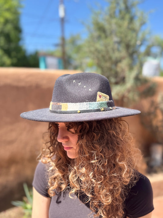 Midnight Trail Handcrafted Western Hat