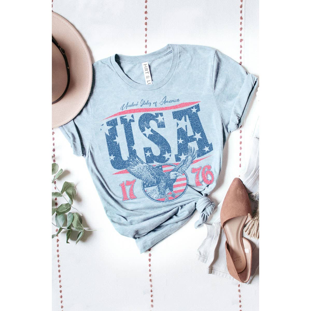USA 1776 Vintage Graphic Tee