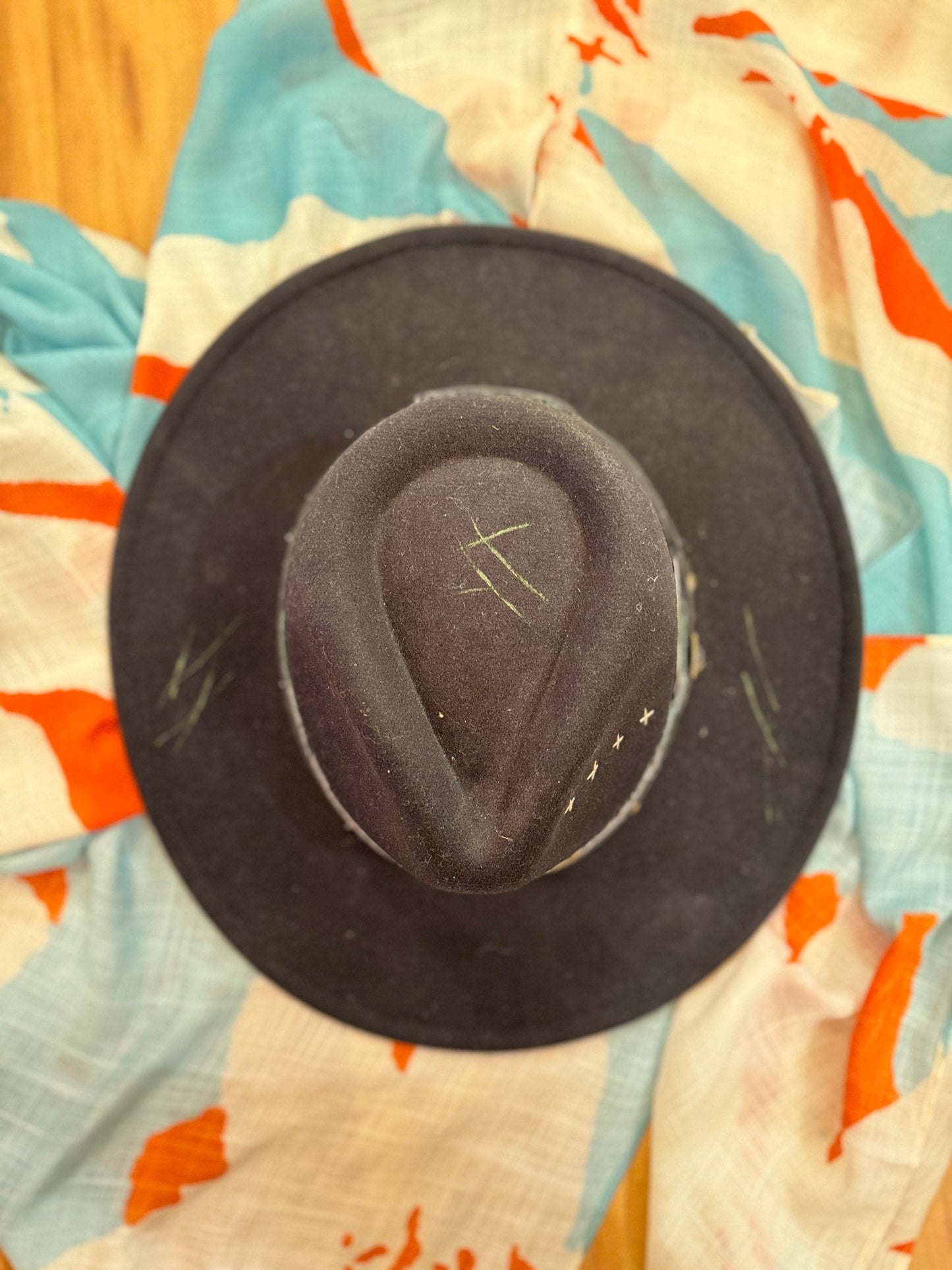 Midnight Trail Handcrafted Western Hat