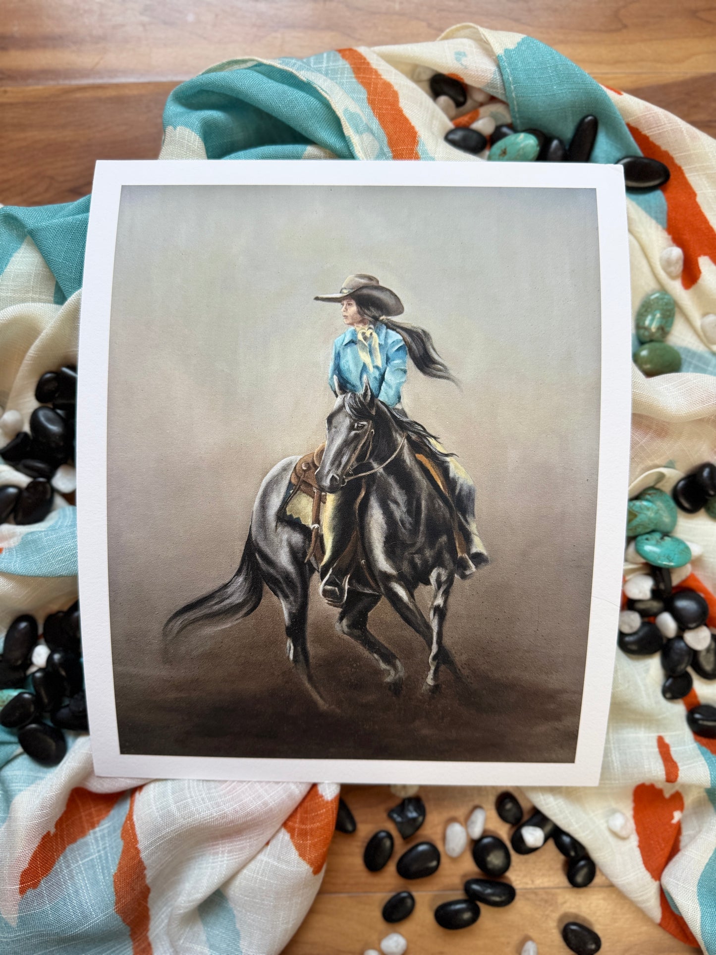 Last Check Westward - Archival Paper & Canvas Prints