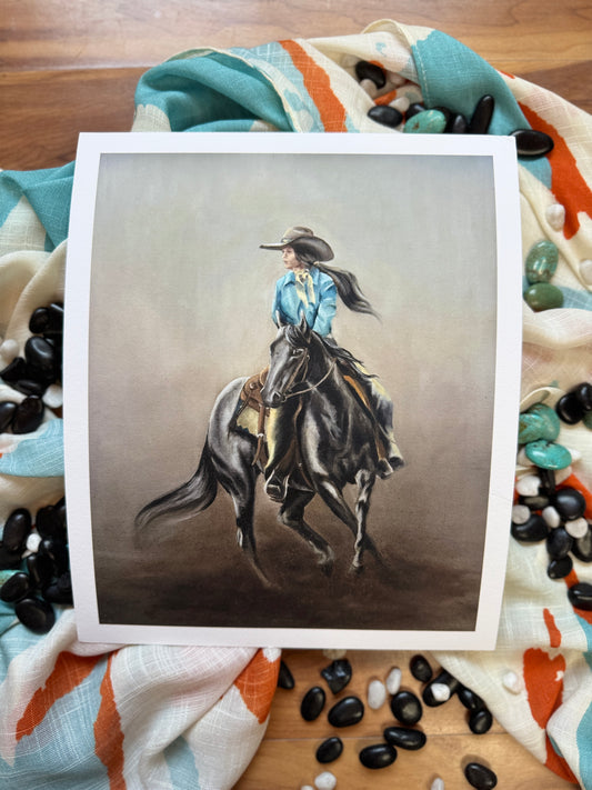 Last Check Westward - Archival Paper & Canvas Prints