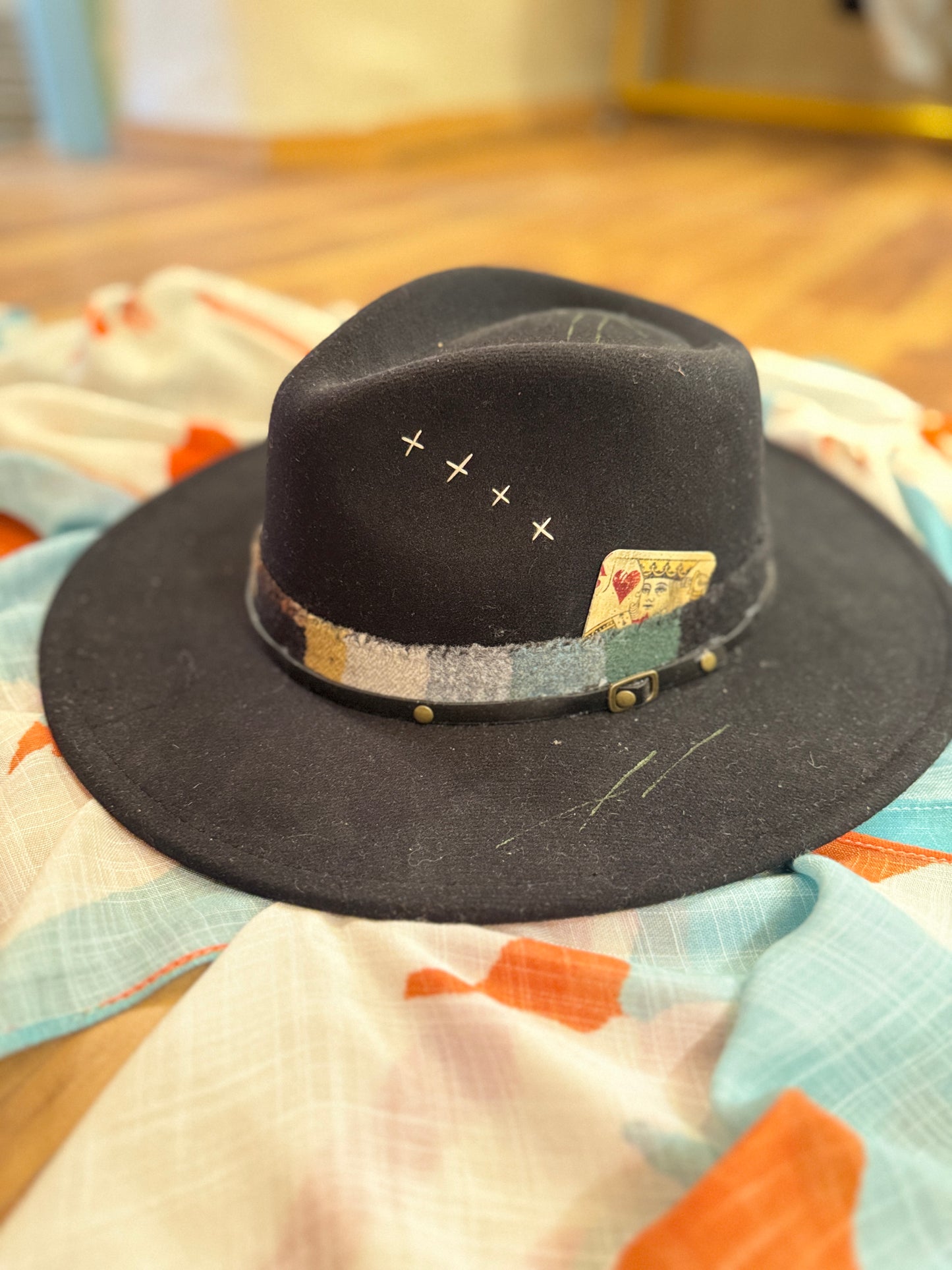 Midnight Trail Handcrafted Western Hat