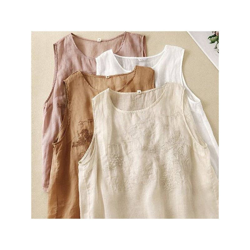 Embroidered Soft Top