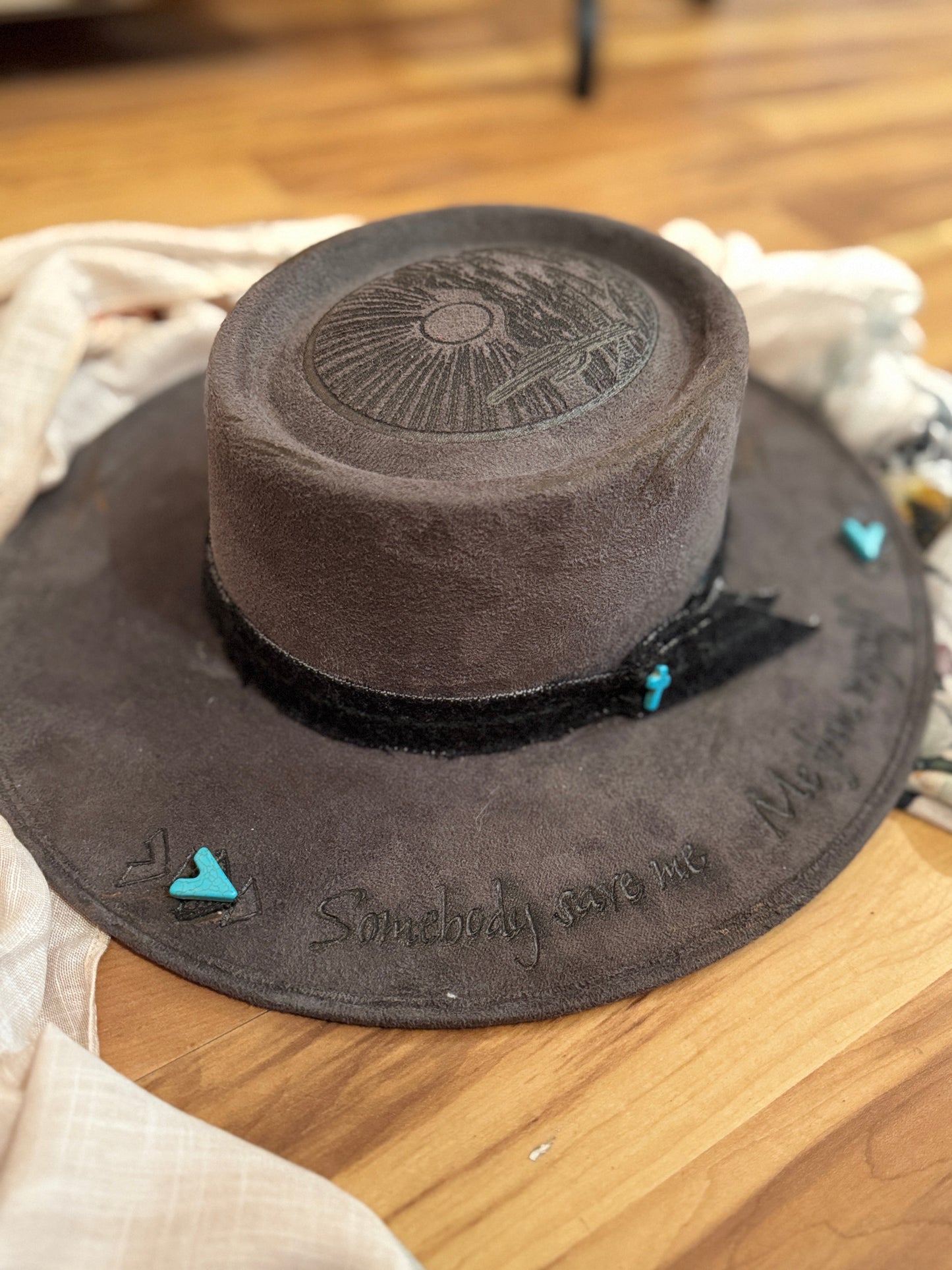 Desert Psalm Handcrafted Western Hat