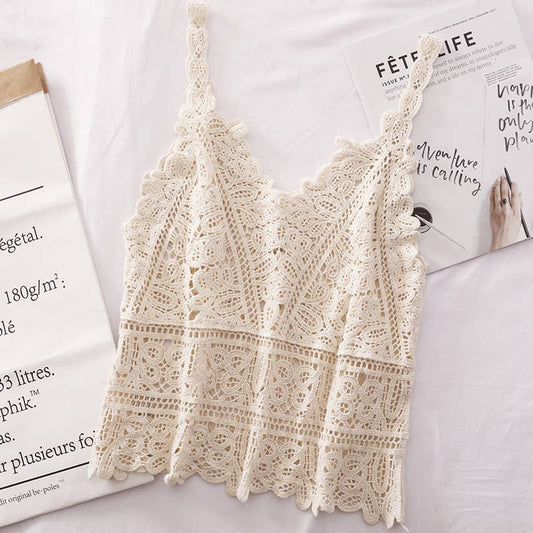 Boho Crochet Lace Top