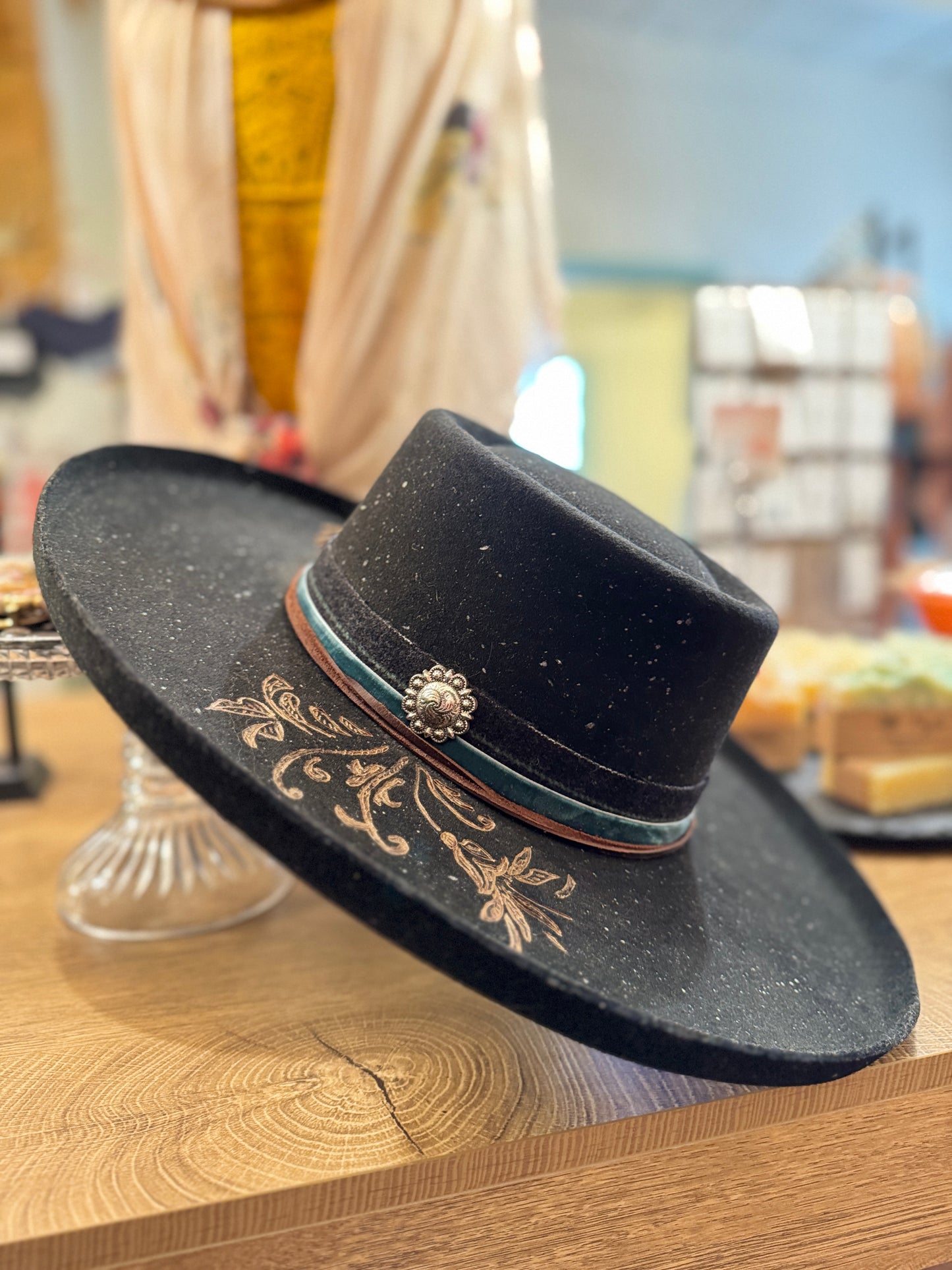 Midnight Desert Concho Hat