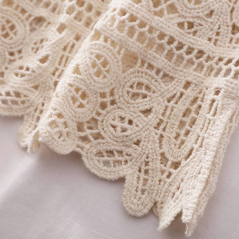 Boho Crochet Lace Top