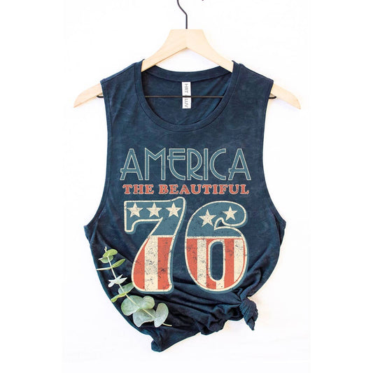 America the Beautiful '76 Graphic Tank