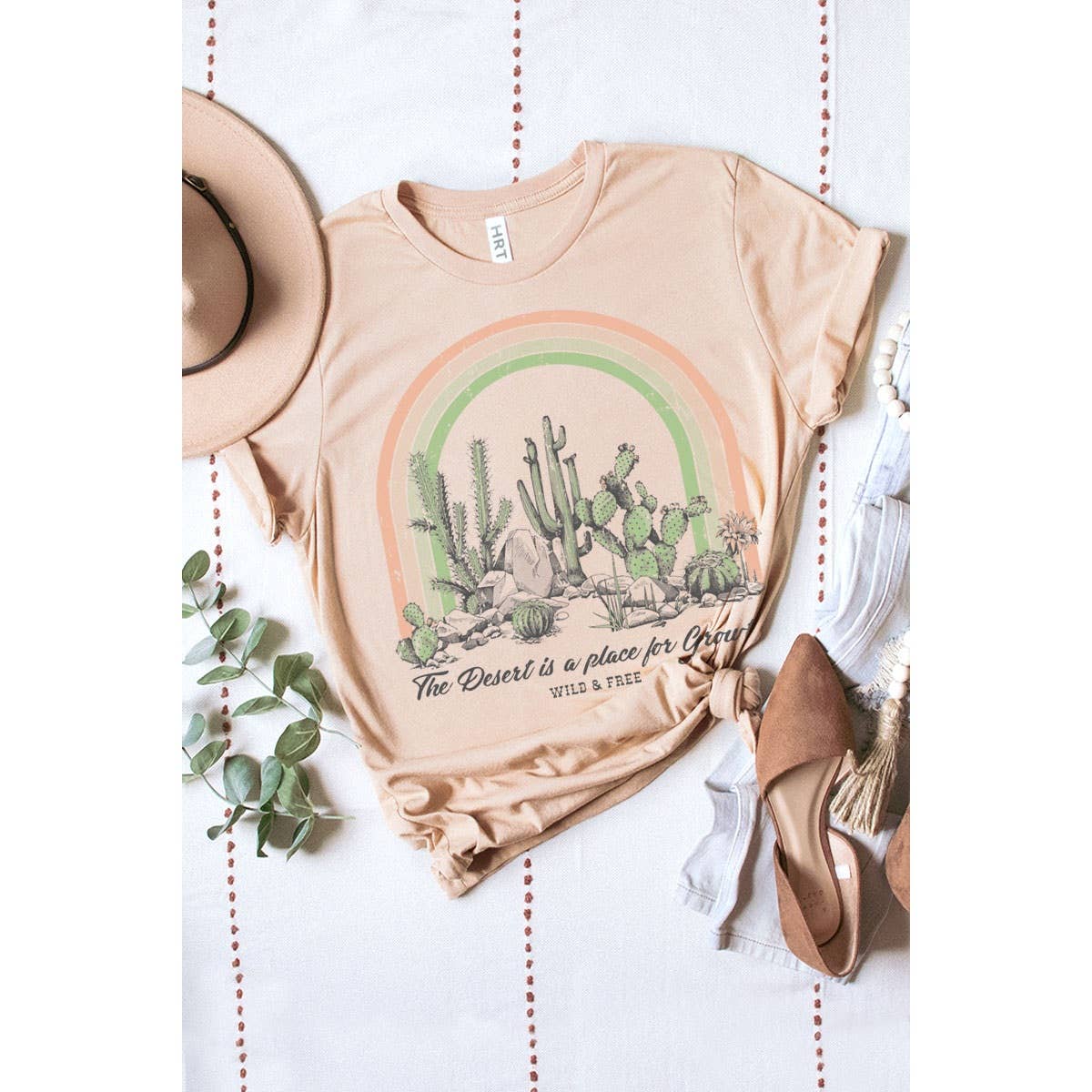THE DESERT IS A PLACE  WASHED GRAPHIC TEE