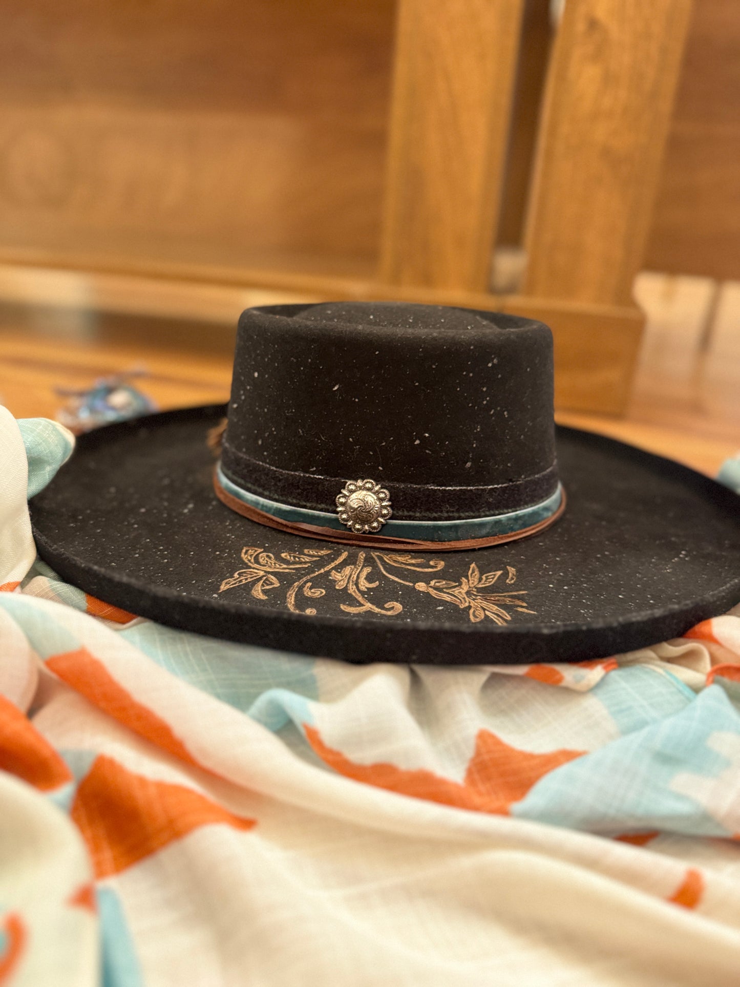 Midnight Desert Concho Hat