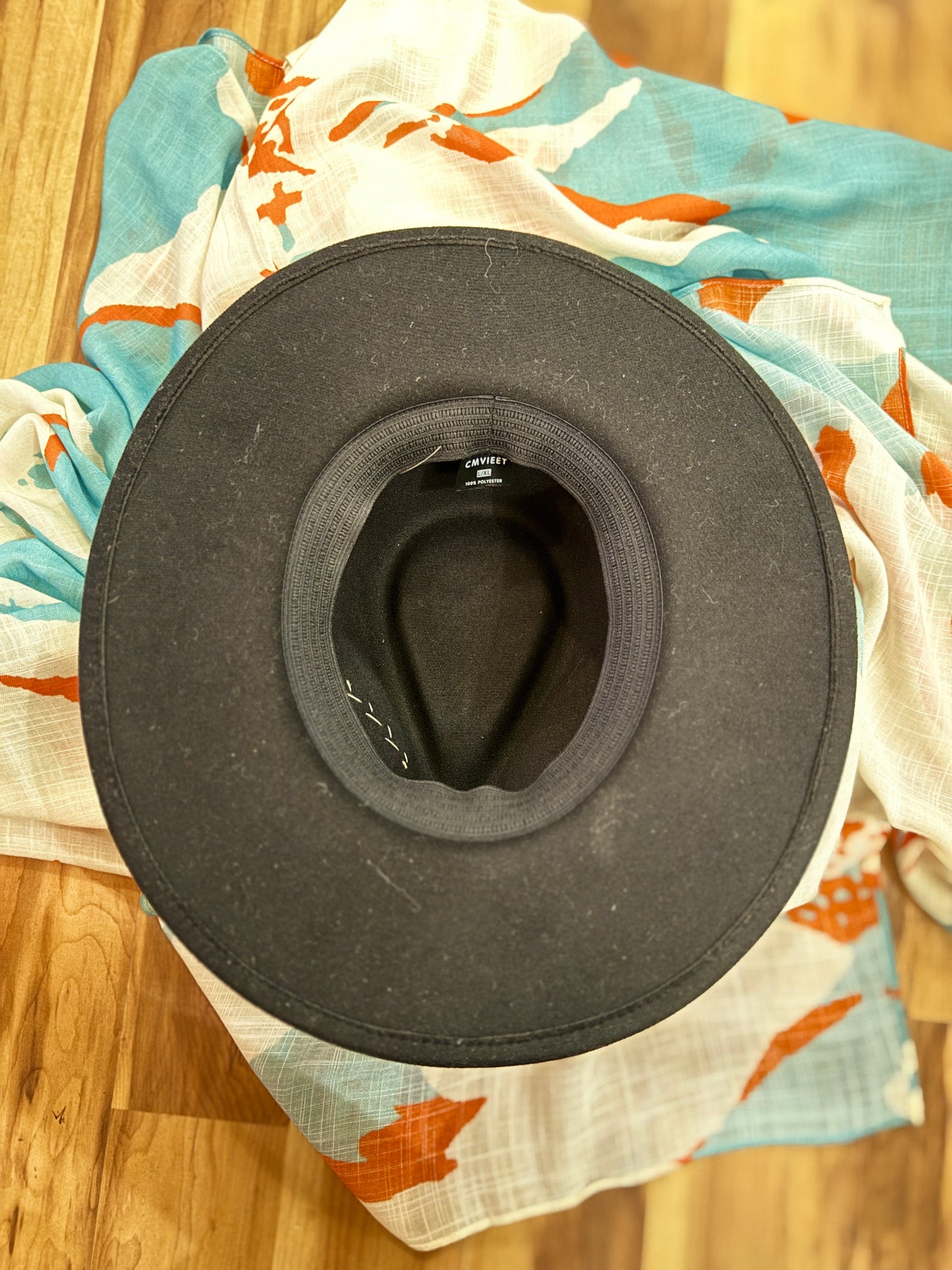 Midnight Trail Handcrafted Western Hat