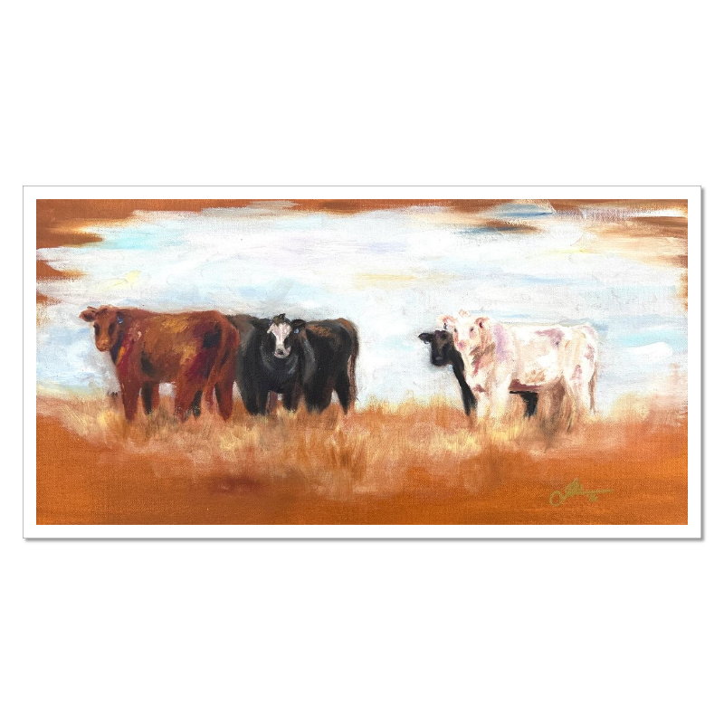 Bell Cows - Archival Paper & Canvas Prints