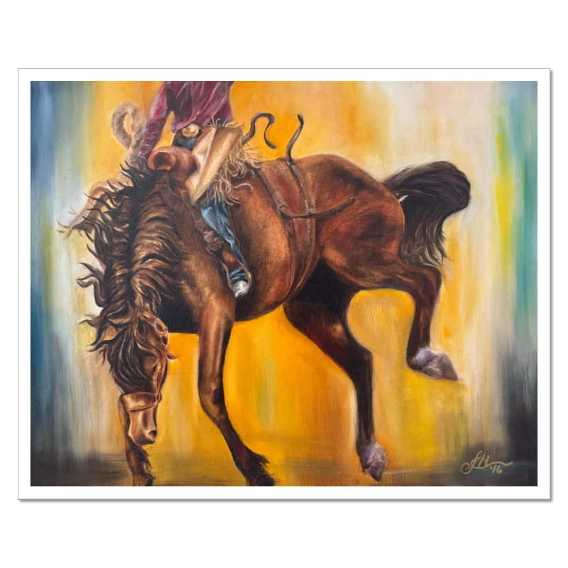 Bronco - Archival Paper & Canvas Prints