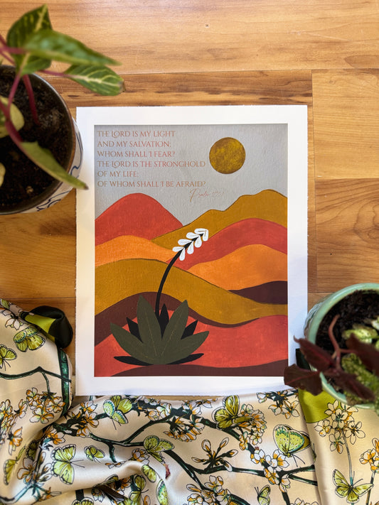 Rooted and Rising- Scripture Print