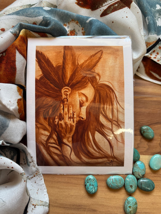 In Thought - Archival Paper & Canvas Prints