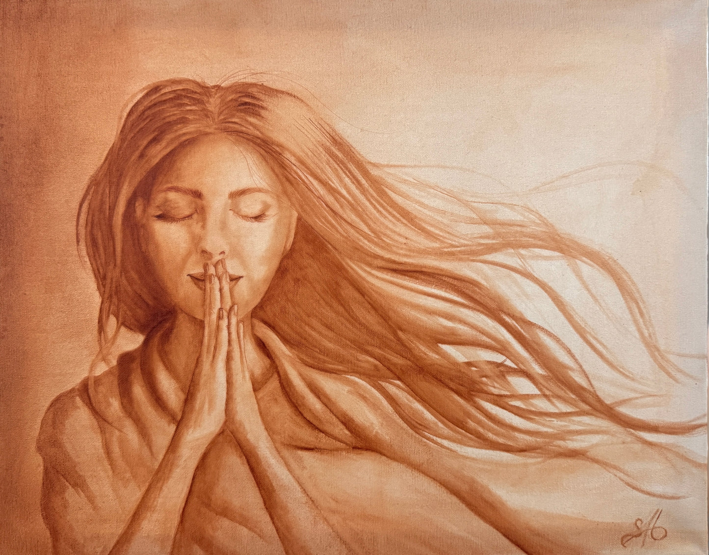 Finding Faith - Original Oil on Canvas