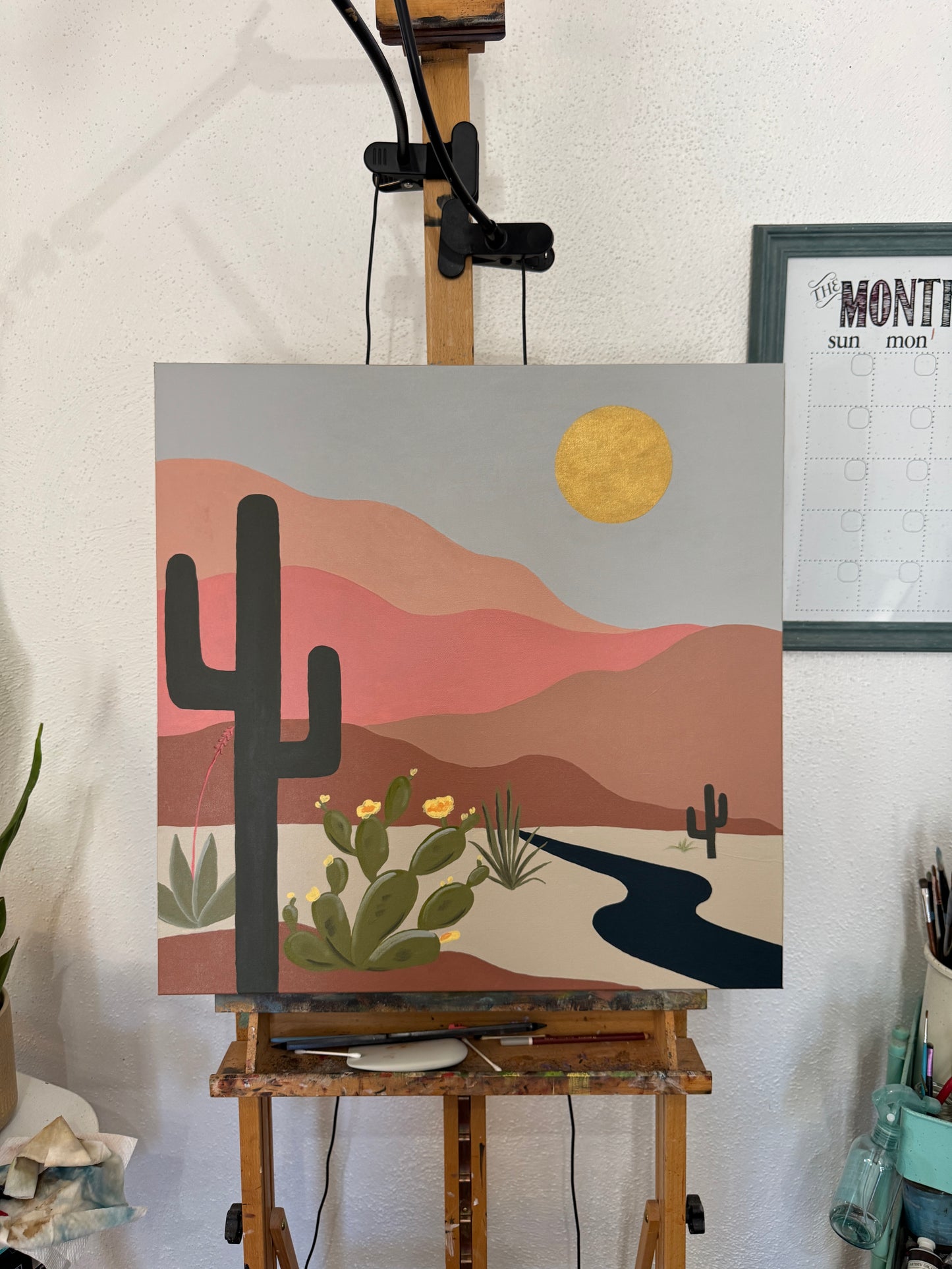 A River in the Desert- Print