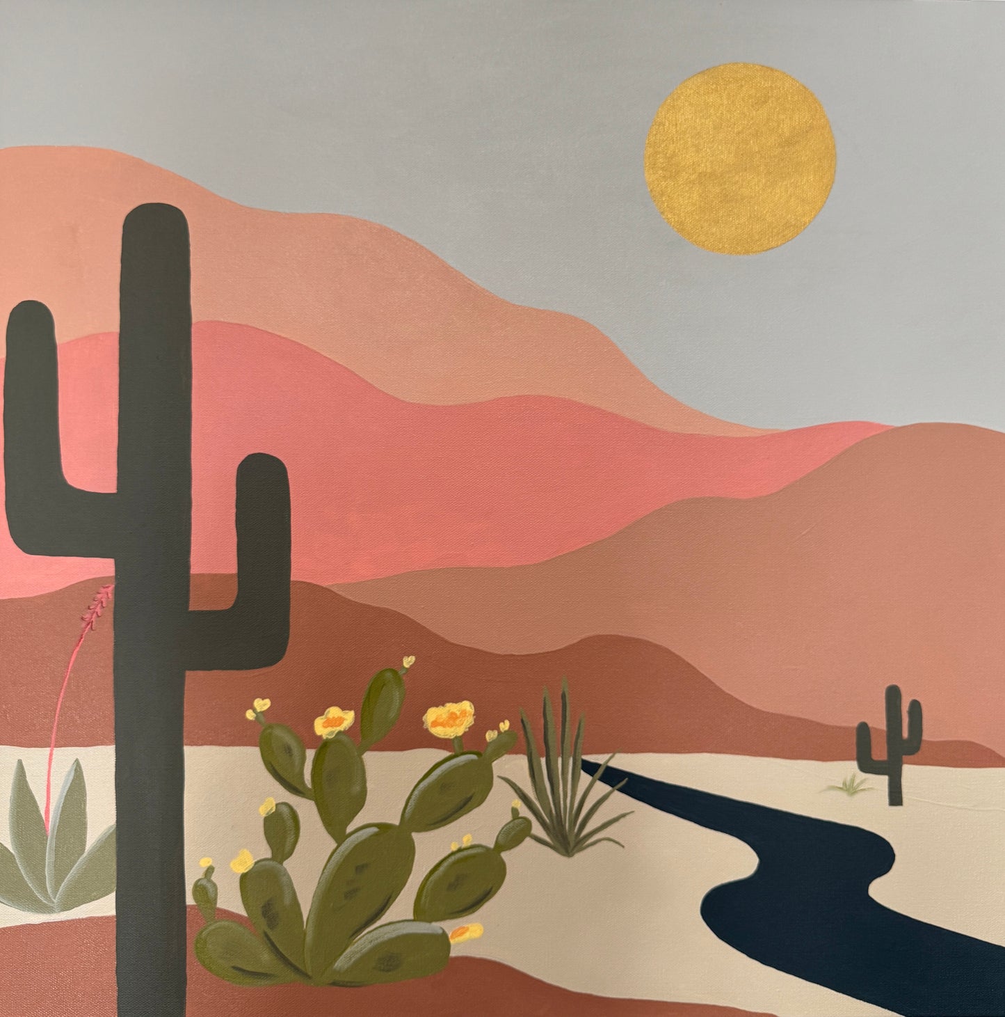A River in the Desert- Print