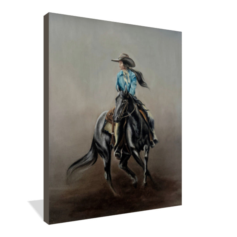 Last Check Westward - Archival Paper & Canvas Prints