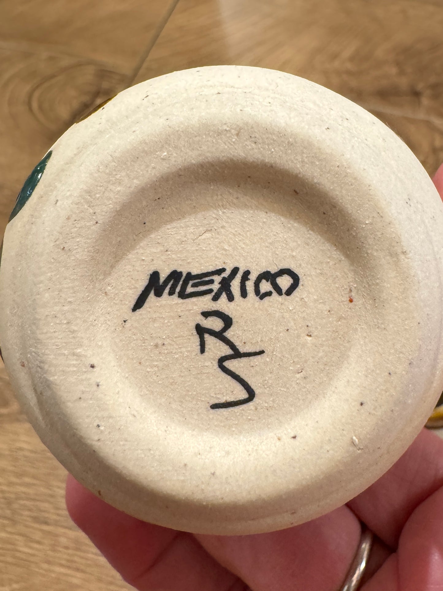Hand Crafted Small Mexican Vase