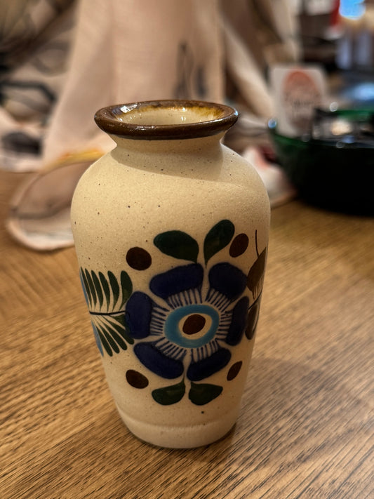 Hand Crafted Small Mexican Vase