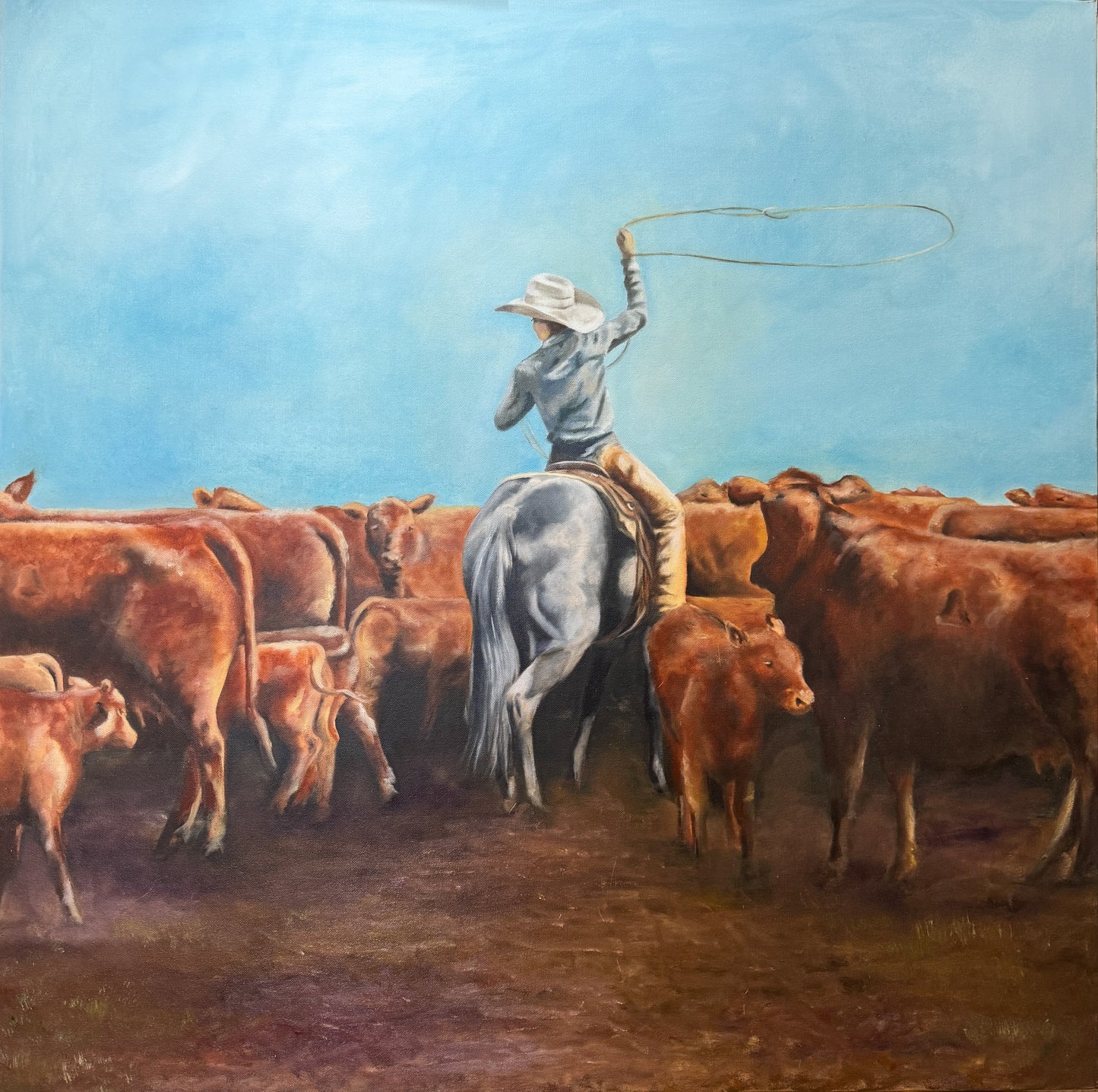 Working the Herd- Original