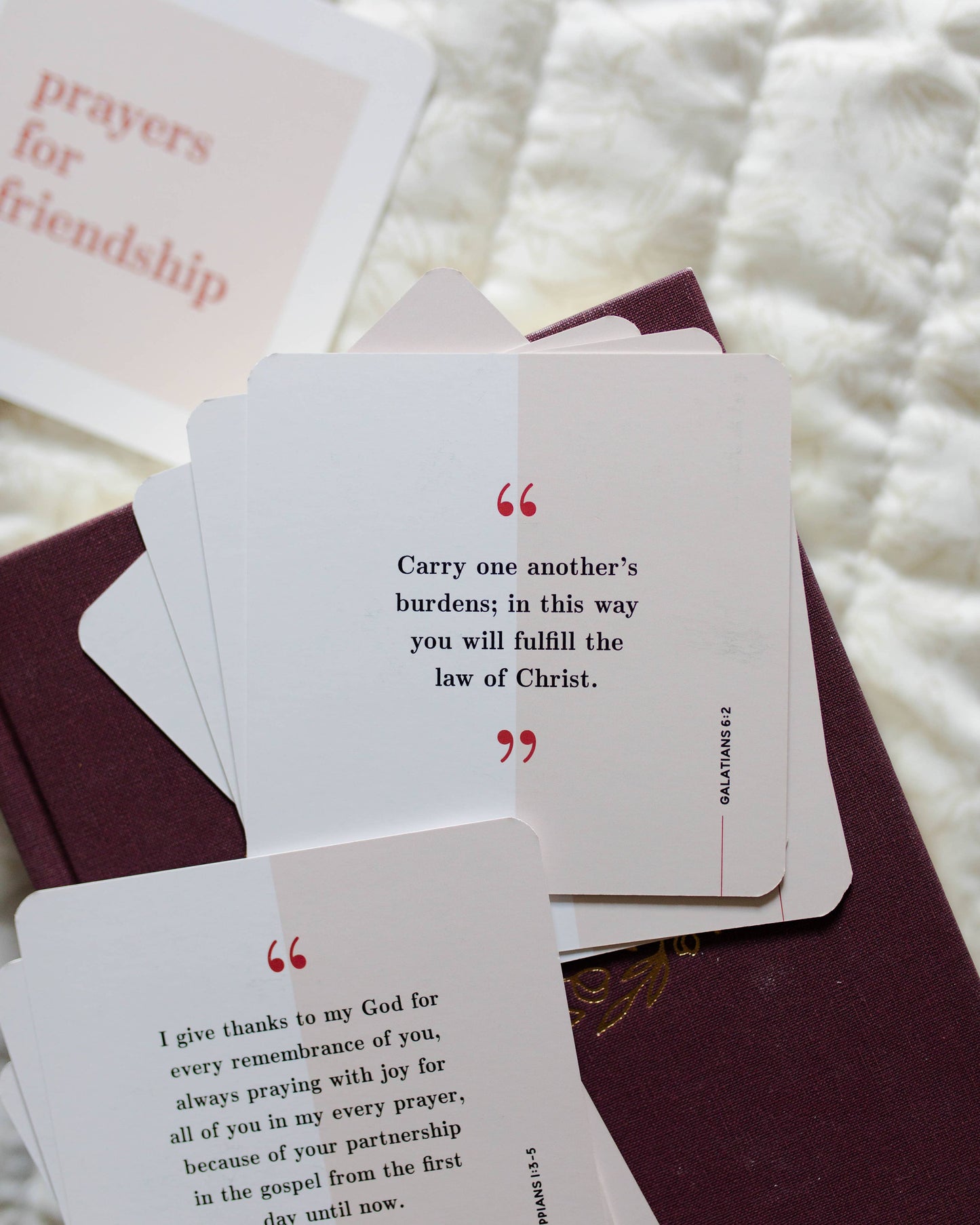Prayers For Friendship Verse Card Set