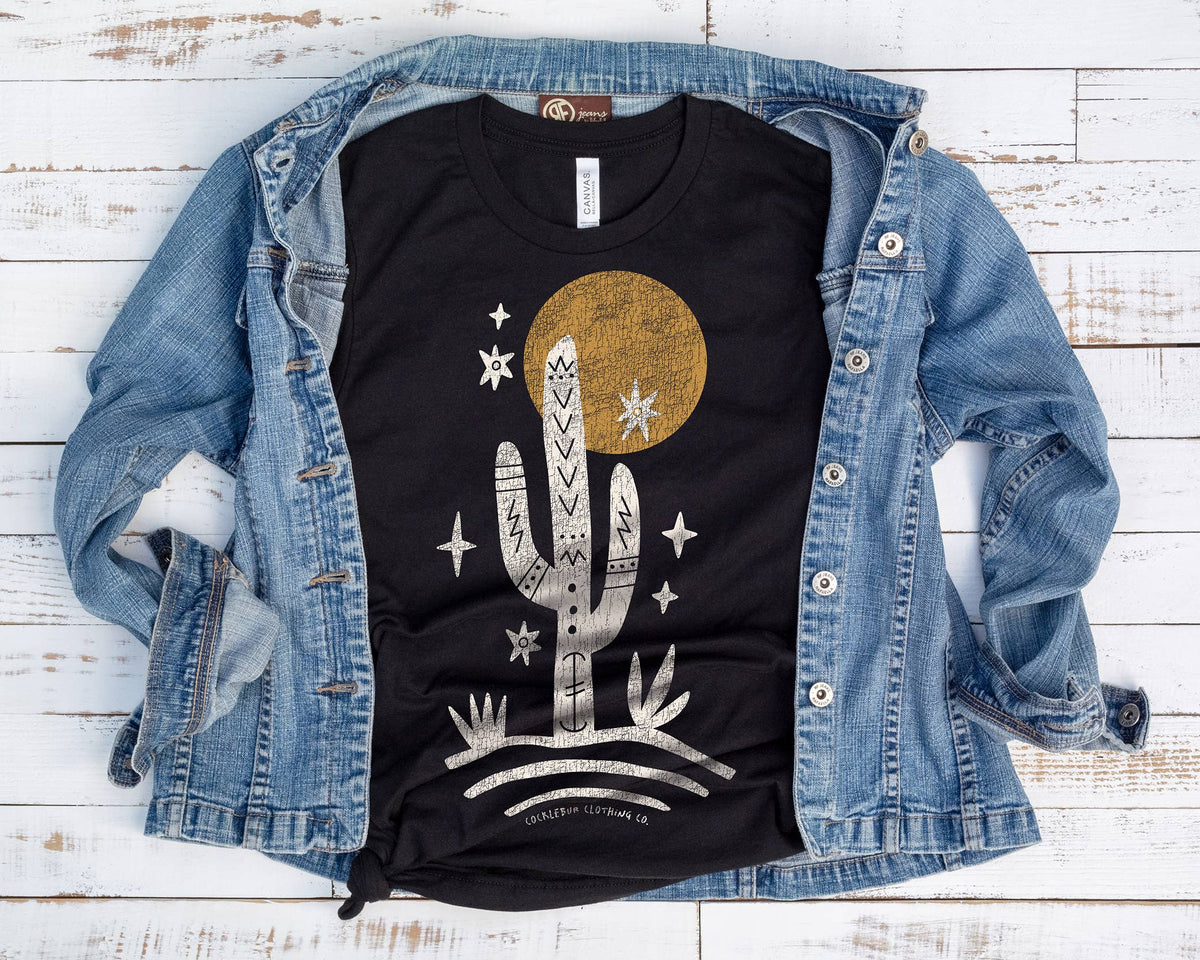 Southwestern Cactus Graphic Tee