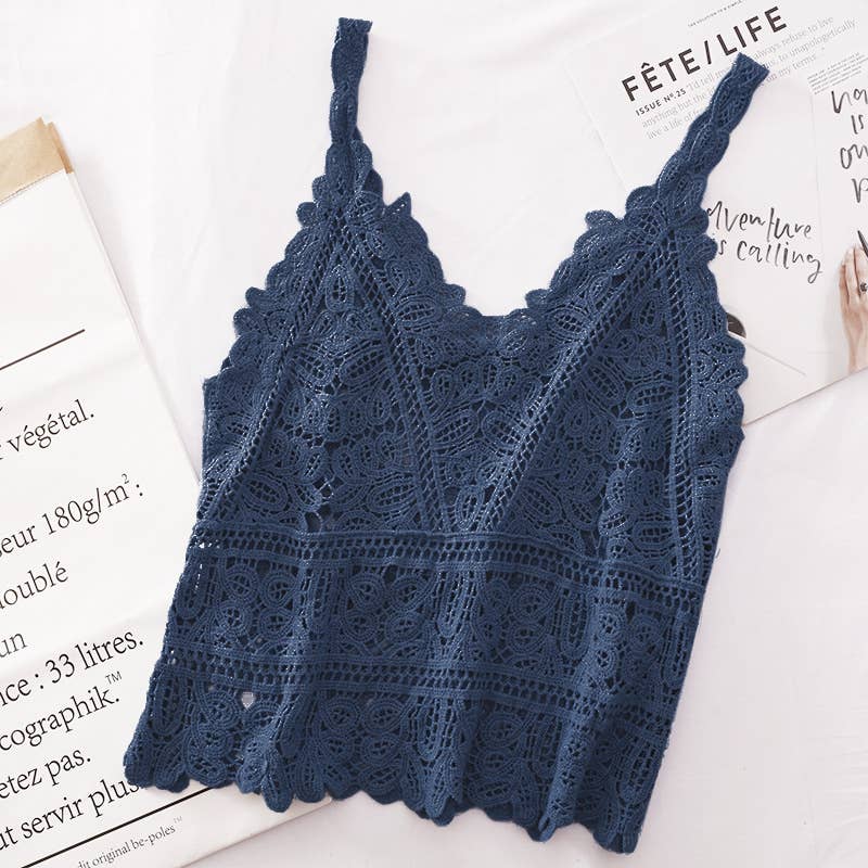Boho Crochet Lace Top