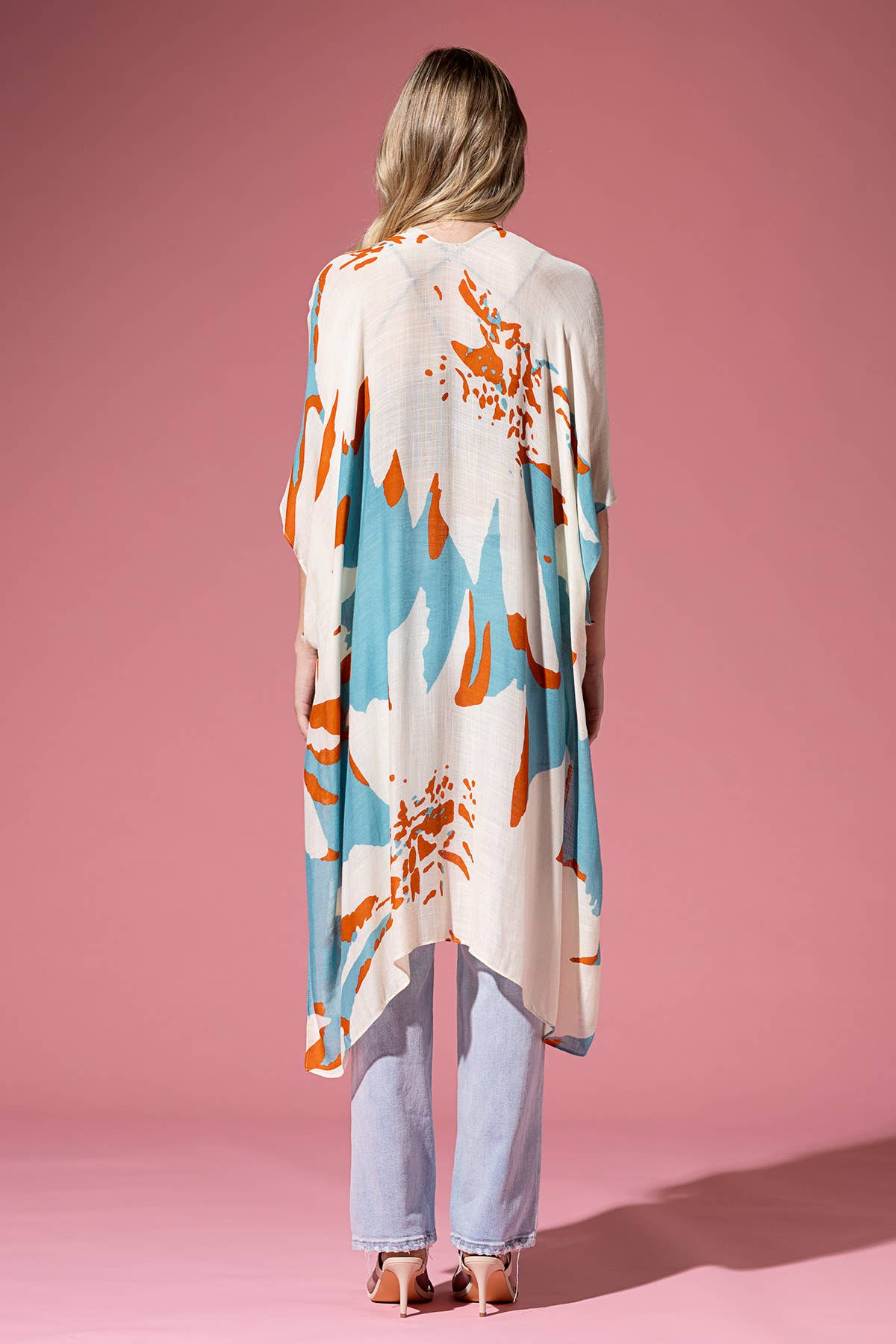 Sweeping Floral Kimono