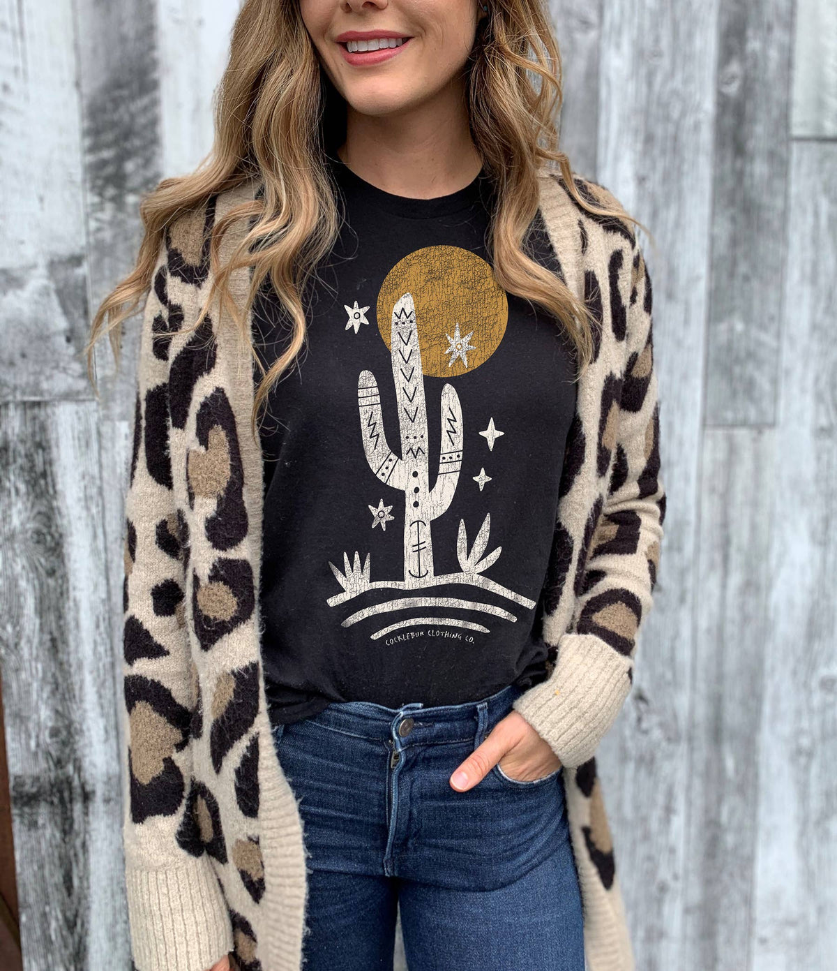 Southwestern Cactus Graphic Tee
