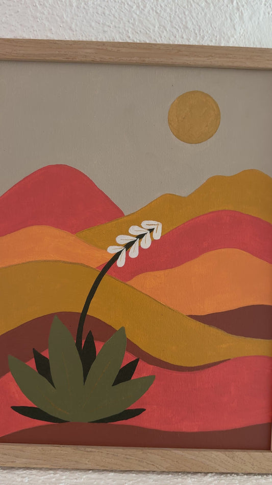 Rooted and Rising - Original Acrylic on Canvas